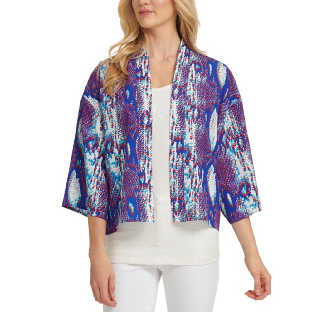 DKNY 💖 Beautiful Snakeskin pattern Kimono ✨